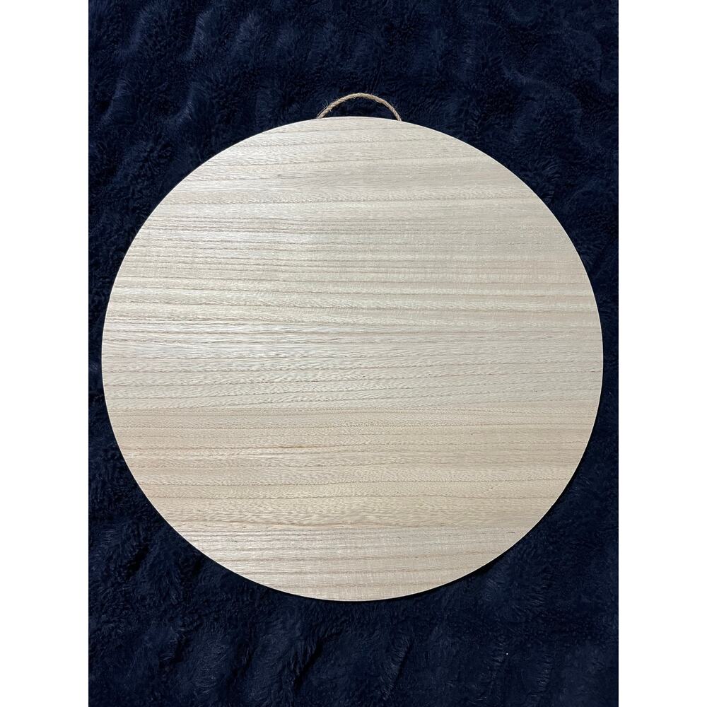 18” Round Wood Sign Blank ArtMinds Plaque Craft DIY Unfinished NWT